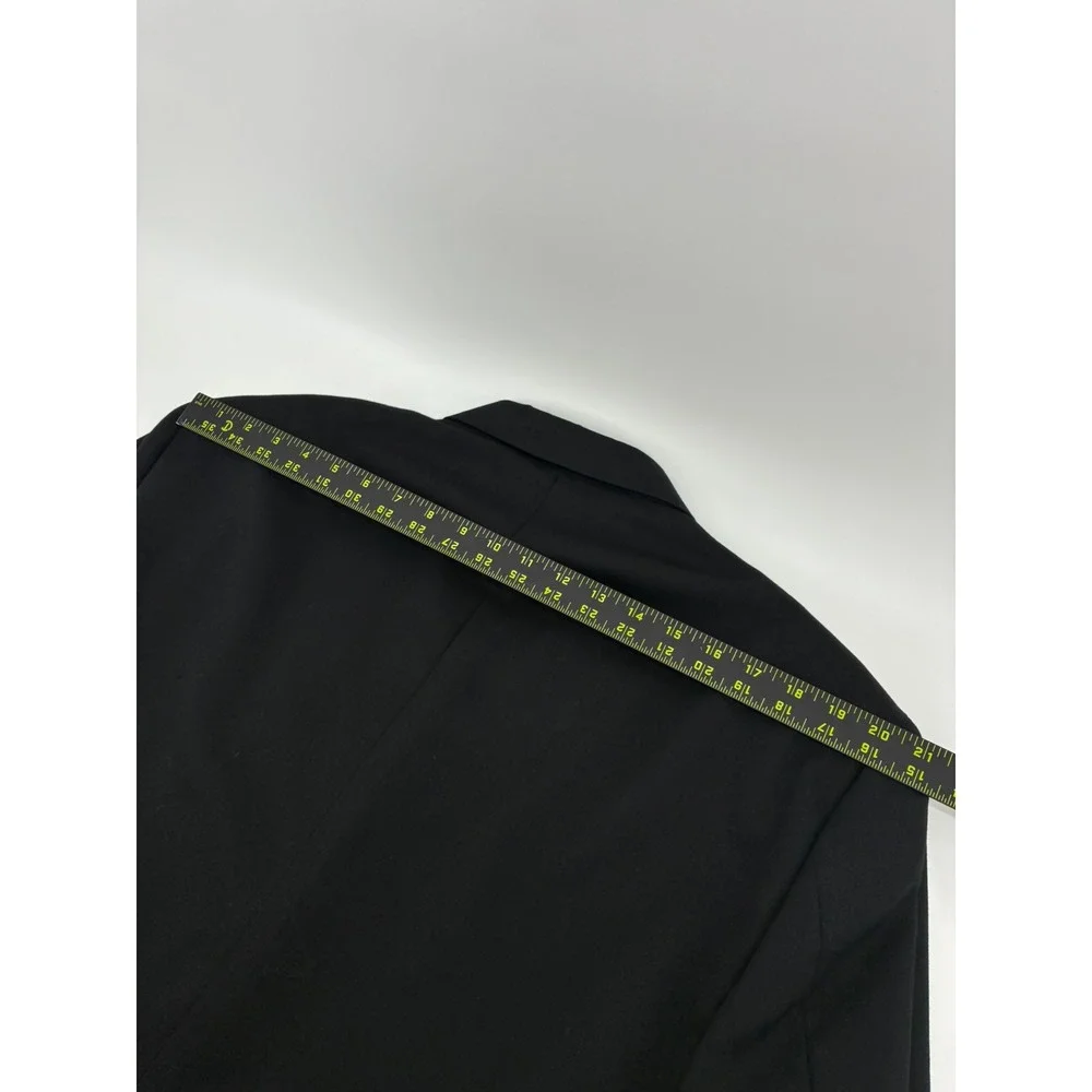 US NAVY Brook Brothers 50L Premier Collection Double Breasted Blazer USA Black
